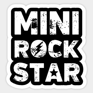 Mini Rock Star Sticker